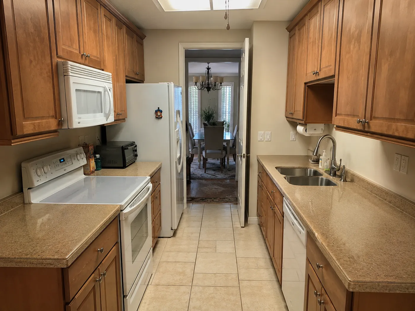 Galley Kitchen Remodel, before the remodel