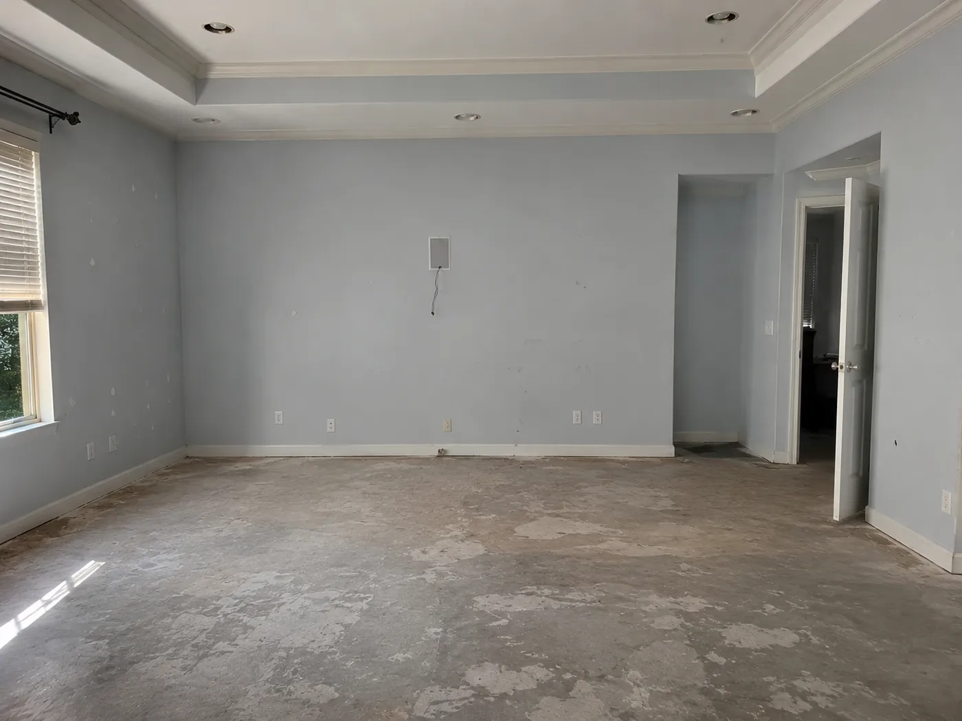 Home Theater Room, before the remodel