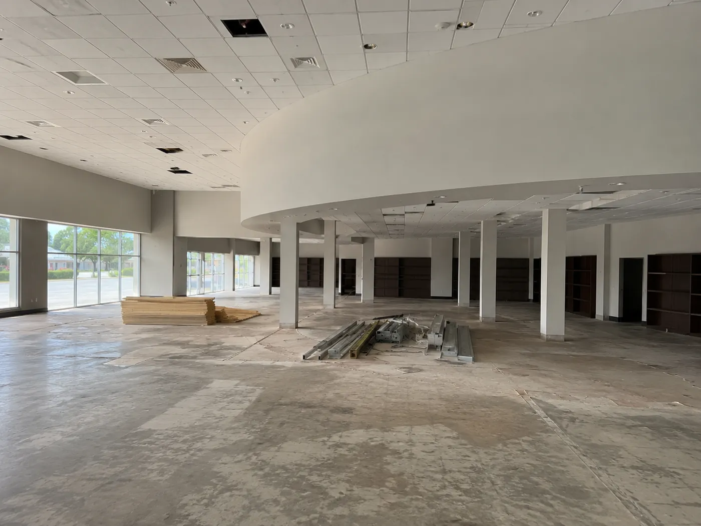 Library and Learning Center, before the remodel