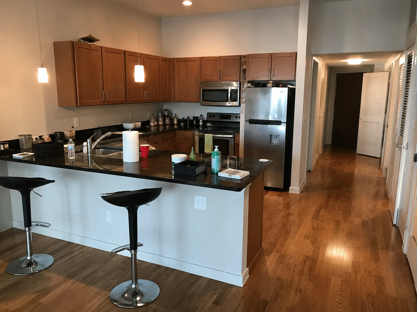 Kitchen Makeover, before the remodel