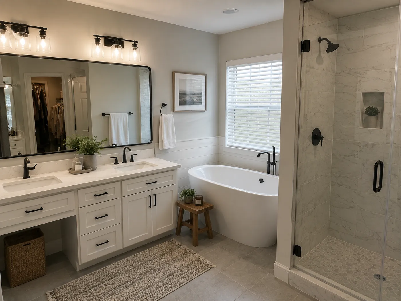 Master Bath Remodel, Tampa Heights, FL