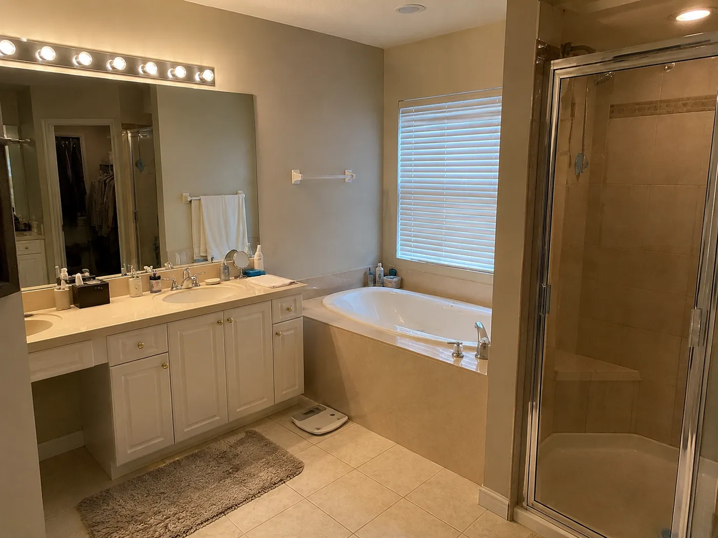 Master Bath Remodel, before the remodel